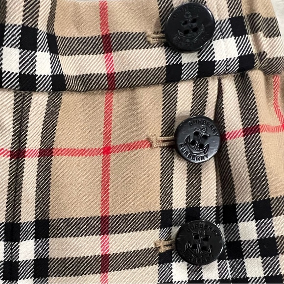 Burberry Vintage Check Wool Sailor Trousers - Picture 4 of 7